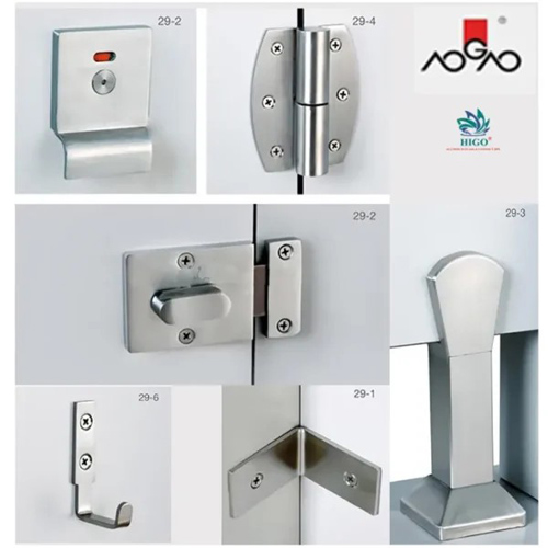 Bộ phụ kiện vách ngăn vệ sinh Aogao series 01